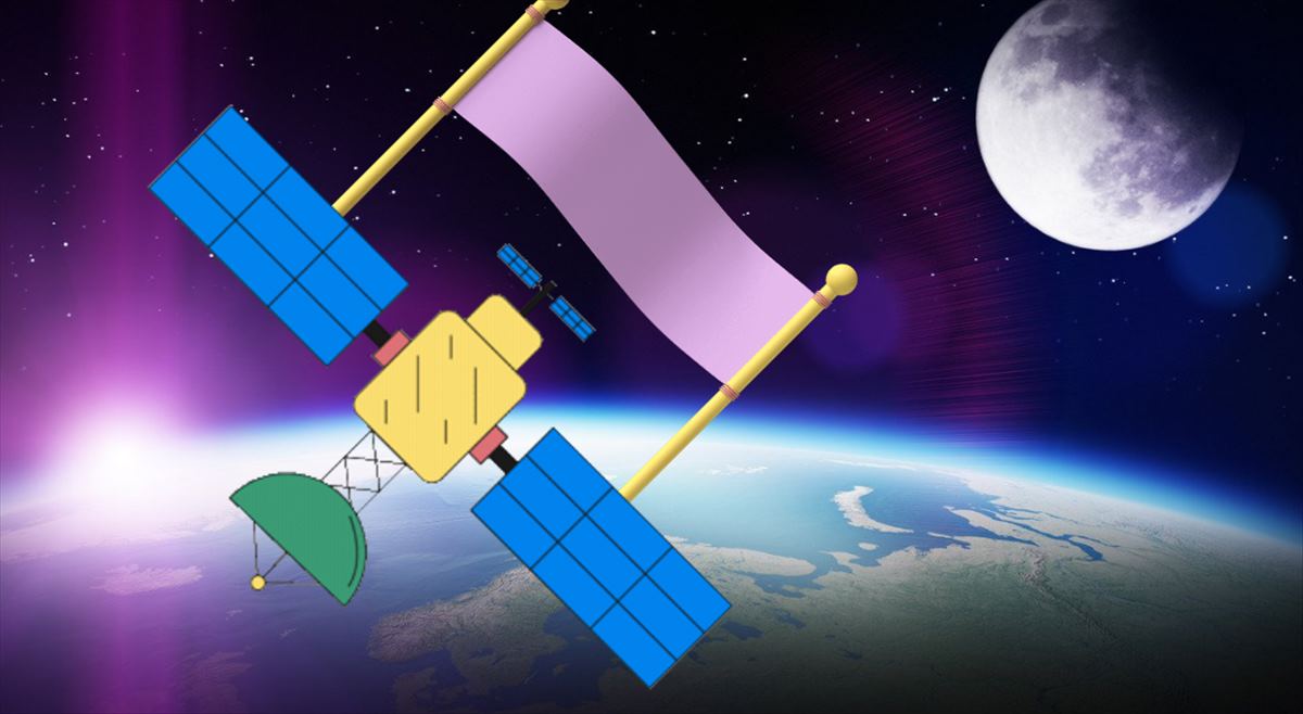 Publicidad en el espacio. SpaceX podría lanzar un satélite para mostrar una valla publicitaria.