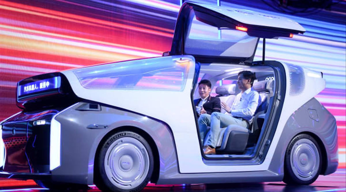 Robocar, el nuevo vehículo autónomo de Baidu
