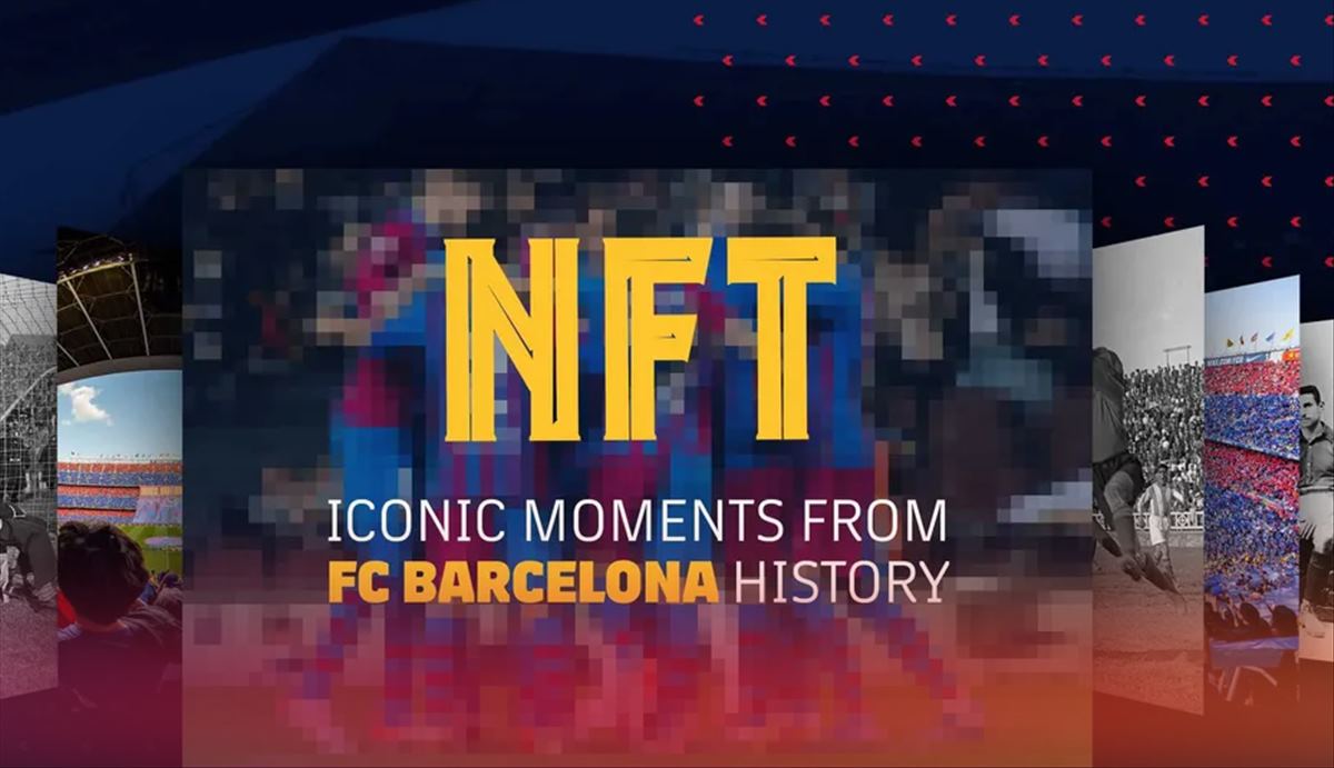 El FC Barcelona comienza a vender NFT, fotos y vídeos icónicos del club