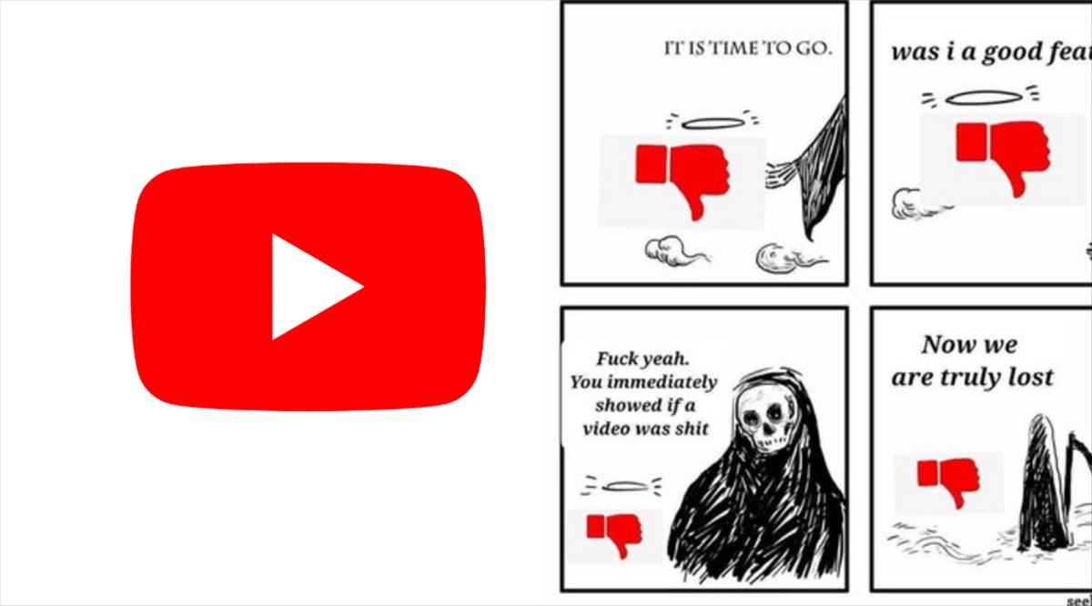 youtube no me gusta