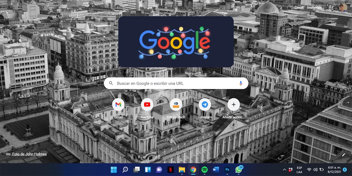Cómo cambiar el fondo de pantalla del escritorio de Google Chrome