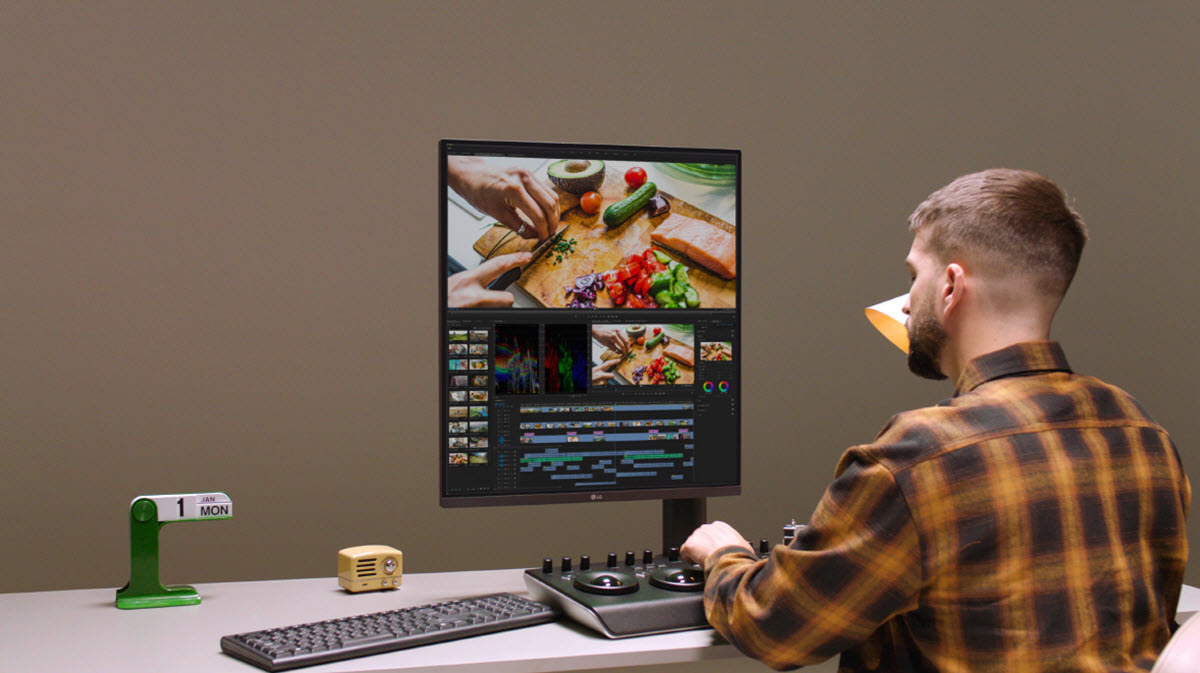 LG lanza un nuevo monitor ideal para la multitarea