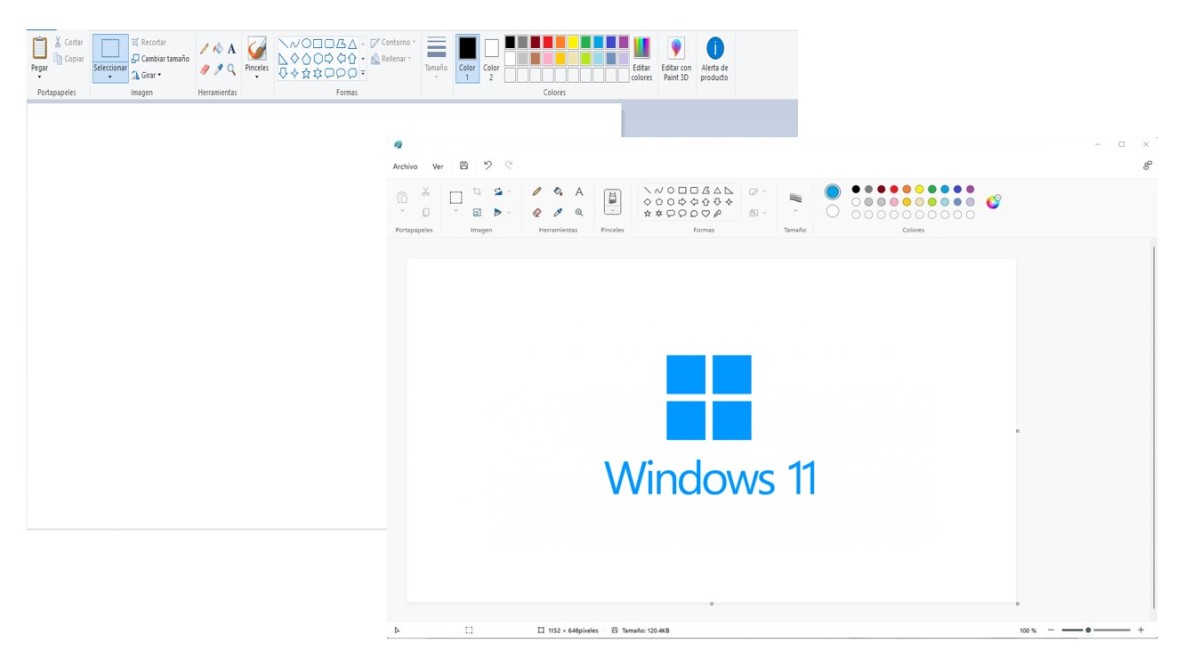 Paint estrena nueva imagen en Windows 11