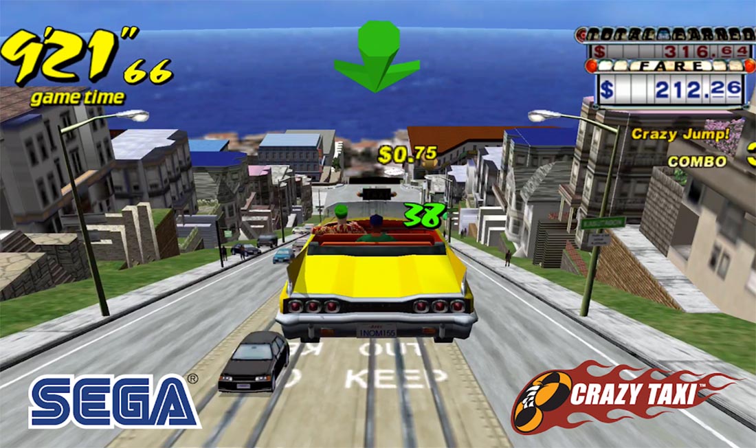Crazy Taxi is one of the best creations of SEGA