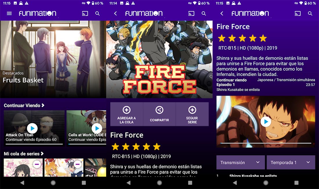 Un listado con 5 de las mejores aplicaciones de anime y manga para Android