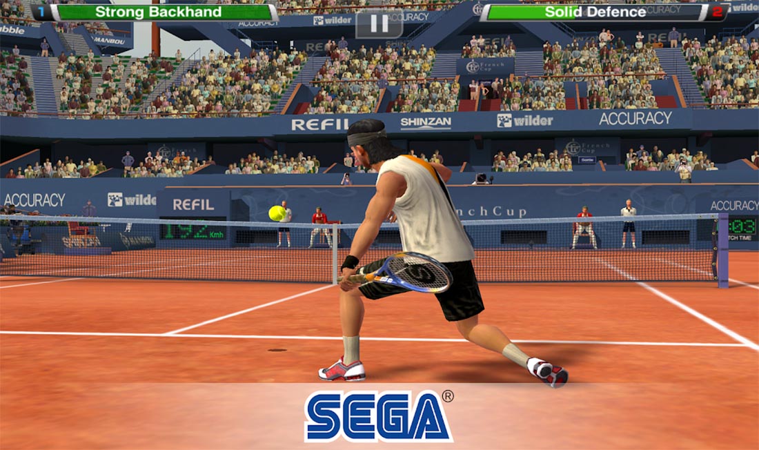 Virtua tennis challenge for lovers of sports and SEGA creations