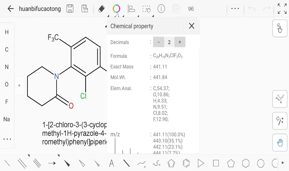 KingDraw Chemical Structure Editor para editar en formato 3D