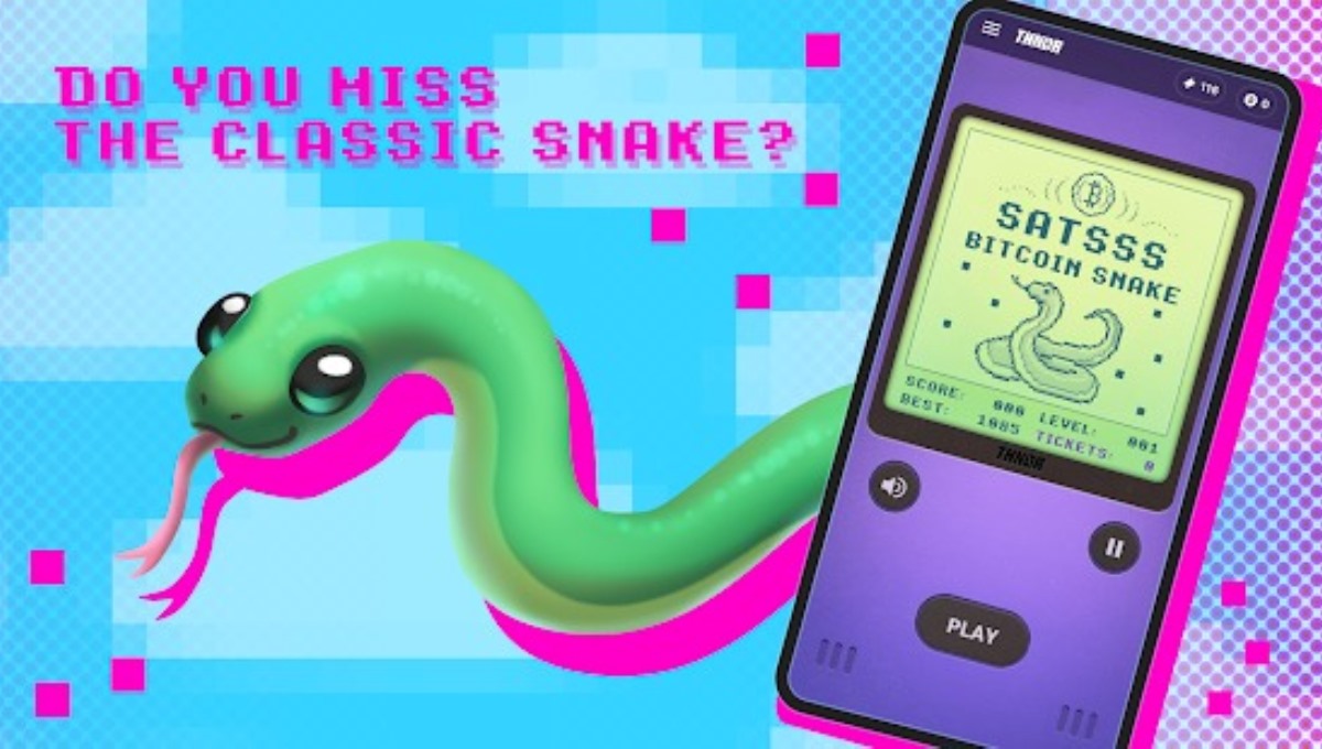 El juego de la serpiente regresa renovado brindándote la posibilidad de ganar criptomonedas