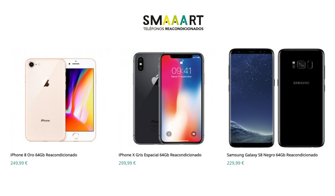 SMAAART llega a España como una nueva opción para comprar móviles  reacondicionados