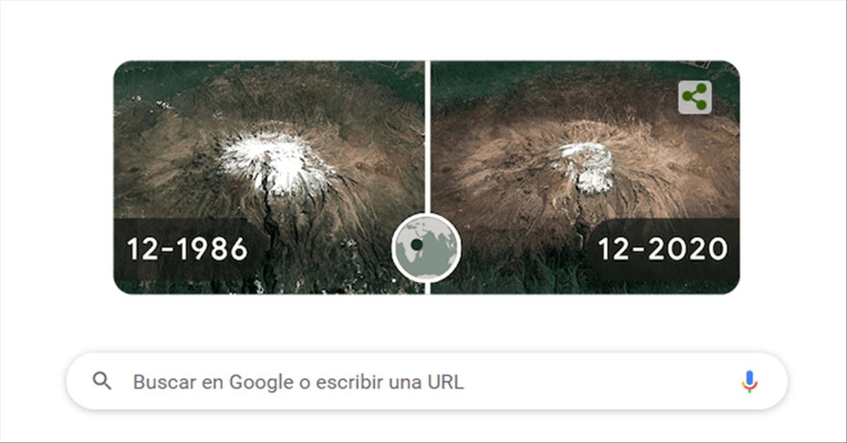En el día de la Tierra, Google nos muestra los efectos del cambio climático en su Doodle