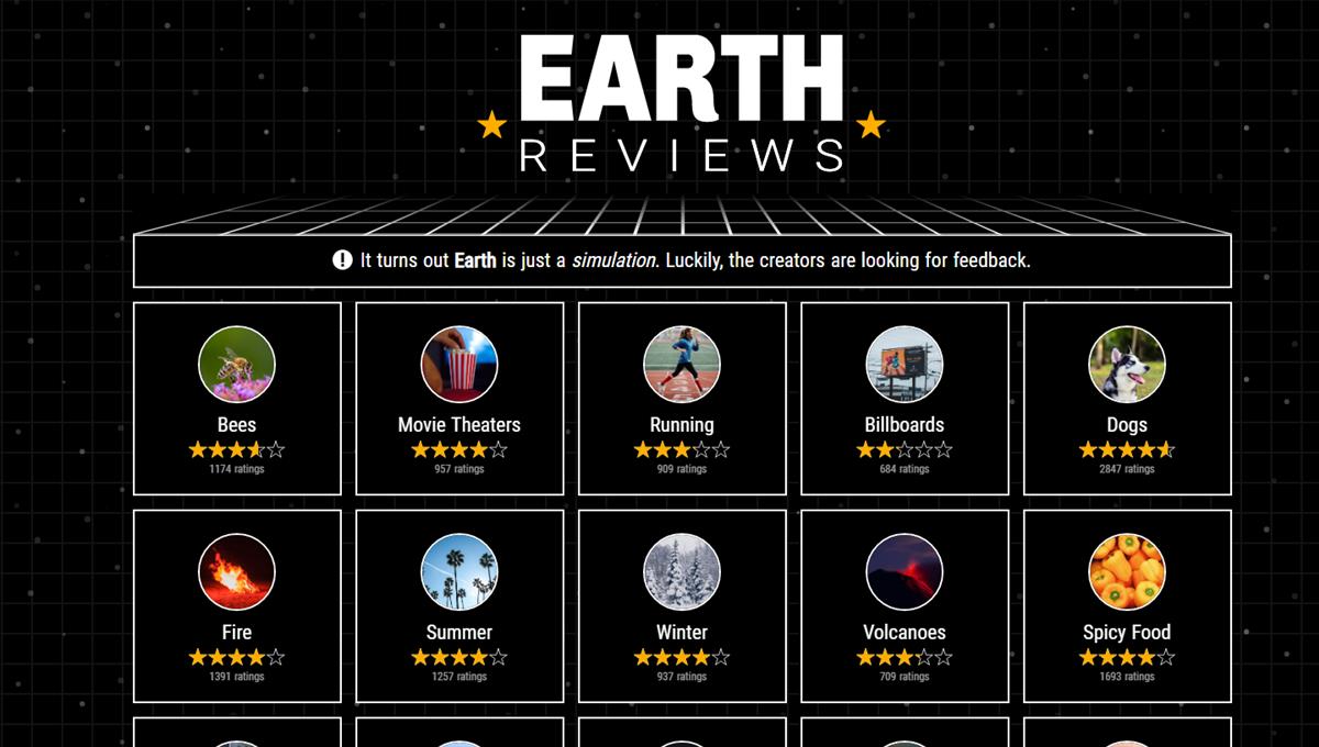 earth reviews