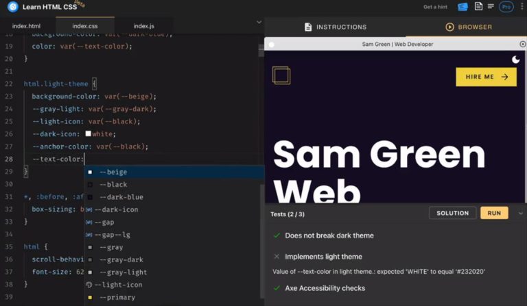 Una Web Interactiva Para Aprender Html Y Css Con Lecciones Del