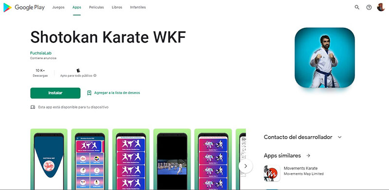 apps para aprender karate_karate shotokan