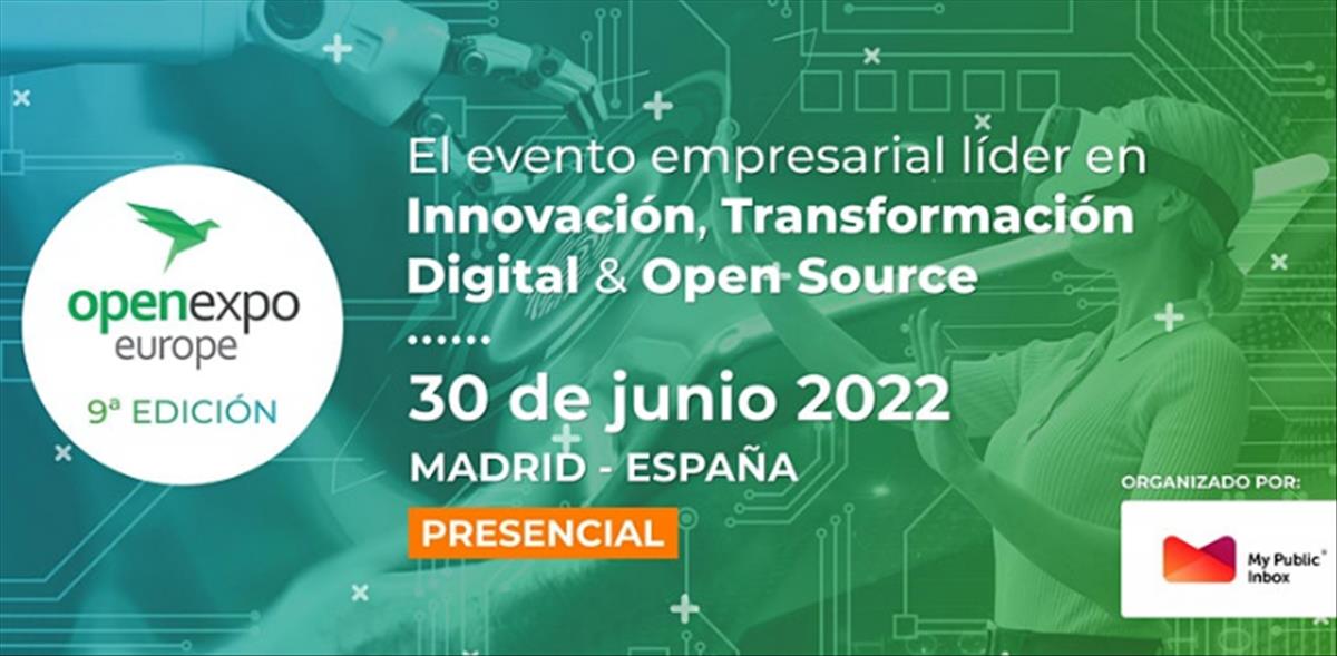 OpenExpo Europe, se acerca el gran evento presencial en Madrid para profesionales de la tecnología