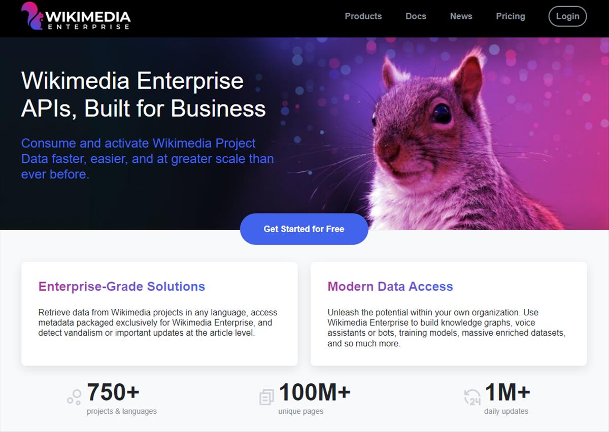 wikimedia enterprise