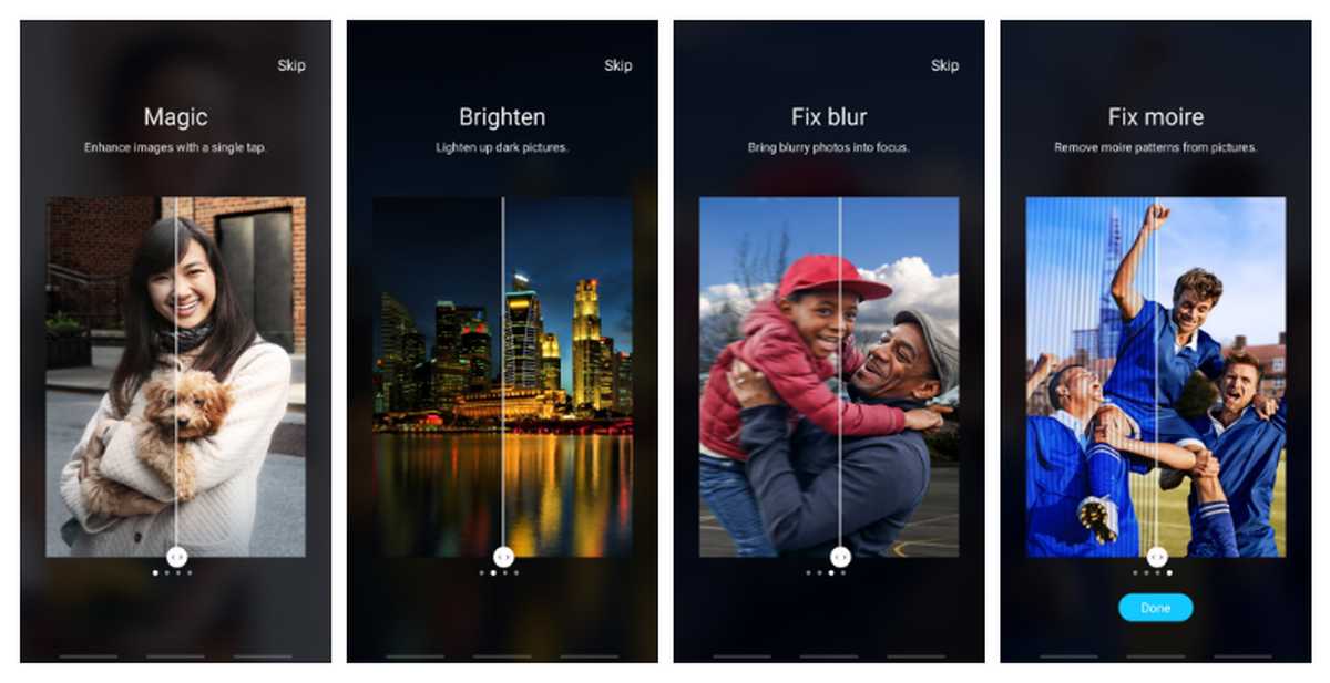 La nueva app de Samsung para mejorar las fotos con unos simples toques