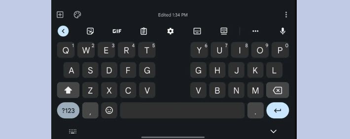 Sinceramente Negociar Motel Gboard ya permite usar el teclado dividido en dispositivos plegables