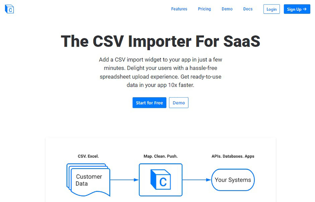 Csvbox, herramienta que permite subir archivos CSV y hojas de cálculo en una aplicación SaaS