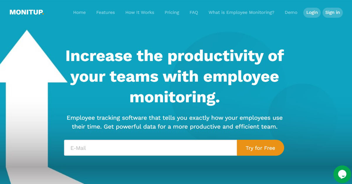 MonitUp, software de seguimiento que te permitirá supervisar la actividad realizada por tus empleados durante su jornada de trabajo