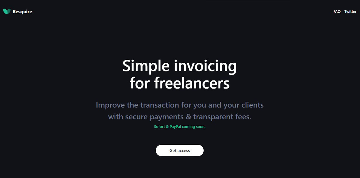 Resquire, herramienta para ayudar a freelancers con la gestión de pagos y facturas