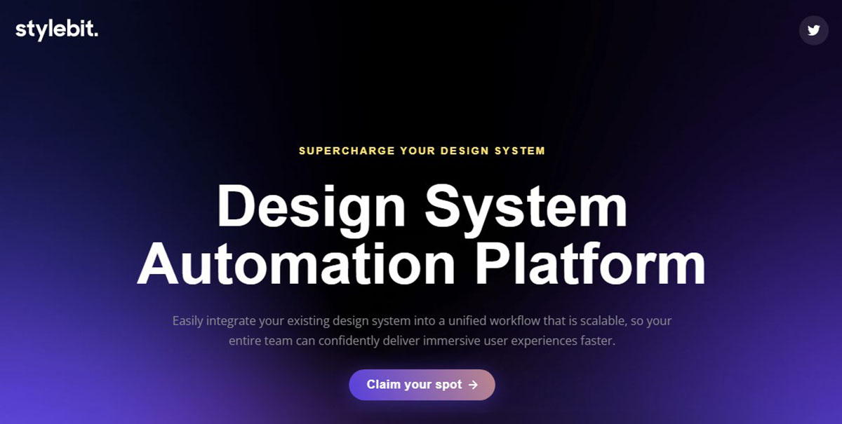 Stylebit, plataforma que permite la integración de un sistema de diseño y el código