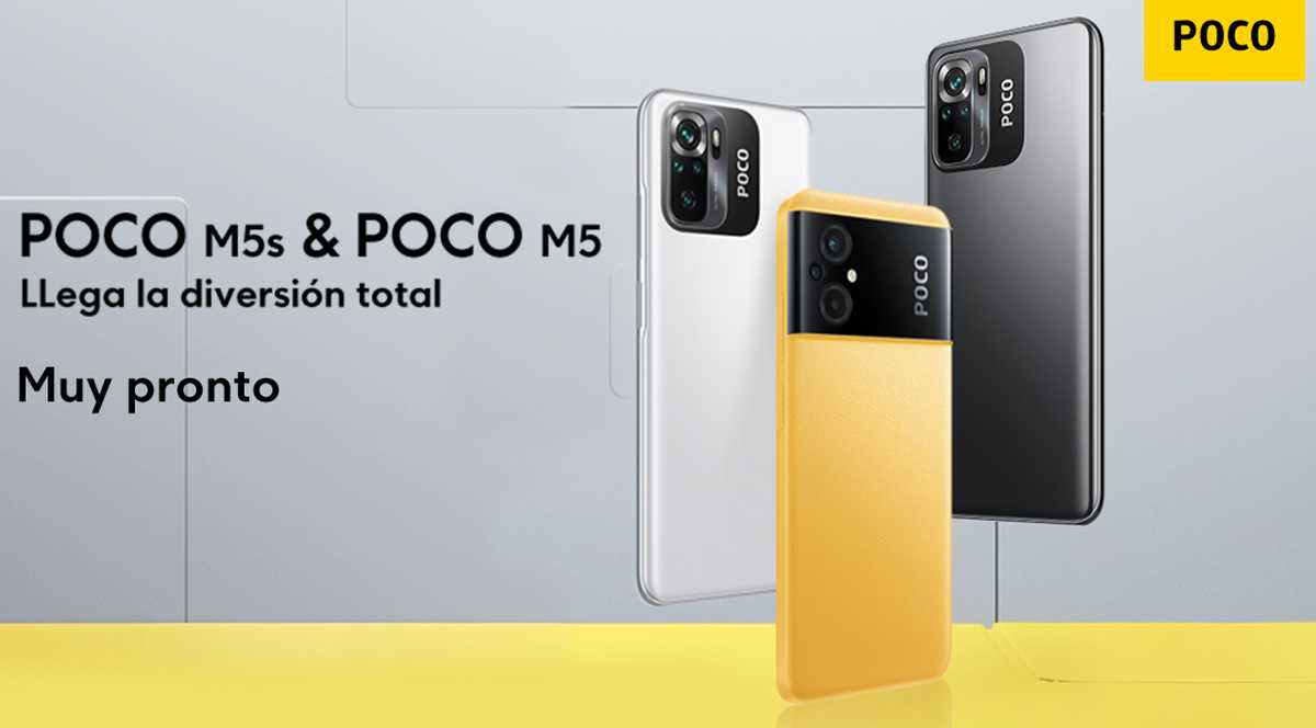 Así queda el catálogo de móviles POCO tras el lanzamiento de los M5s y POCO  M5