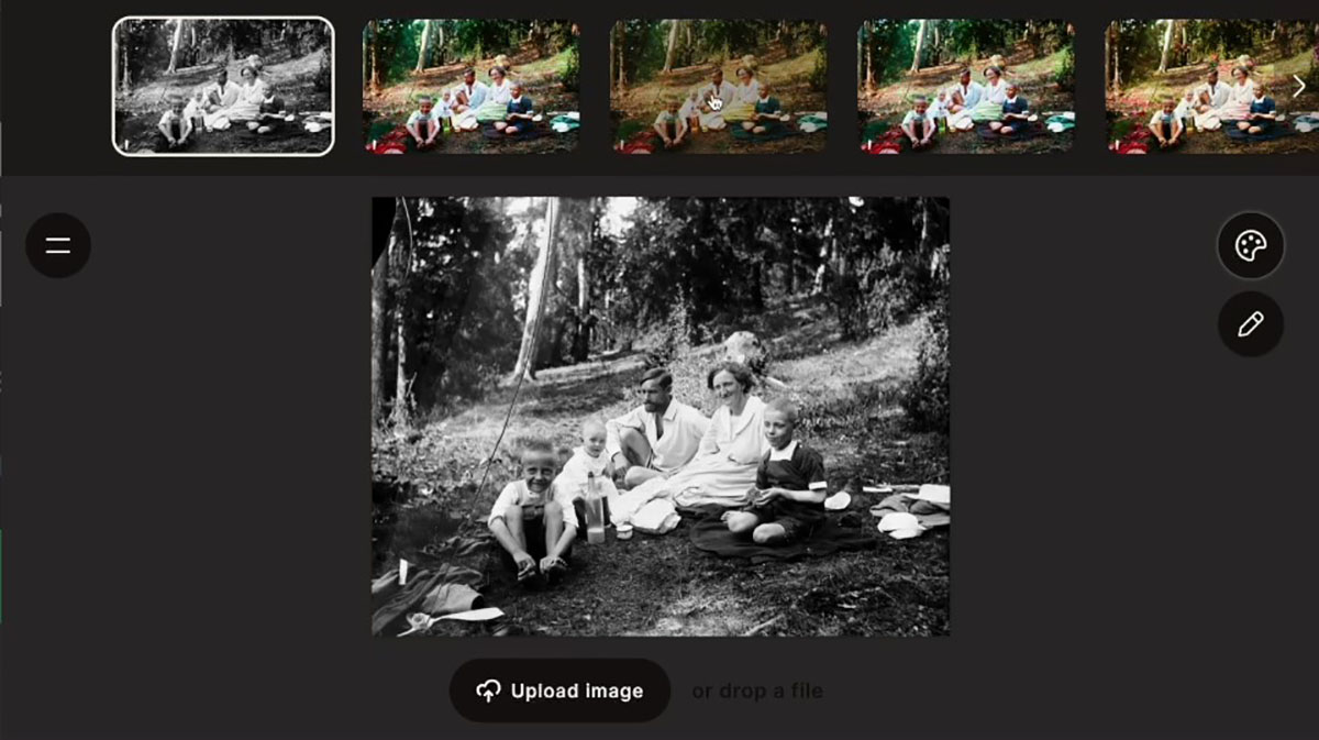 Palette, sitio web donde podrás colorear imágenes en blanco y negro gracias a la inteligencia artificial