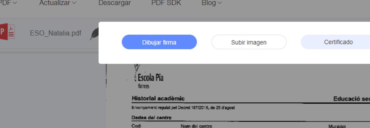Firmar PDF online