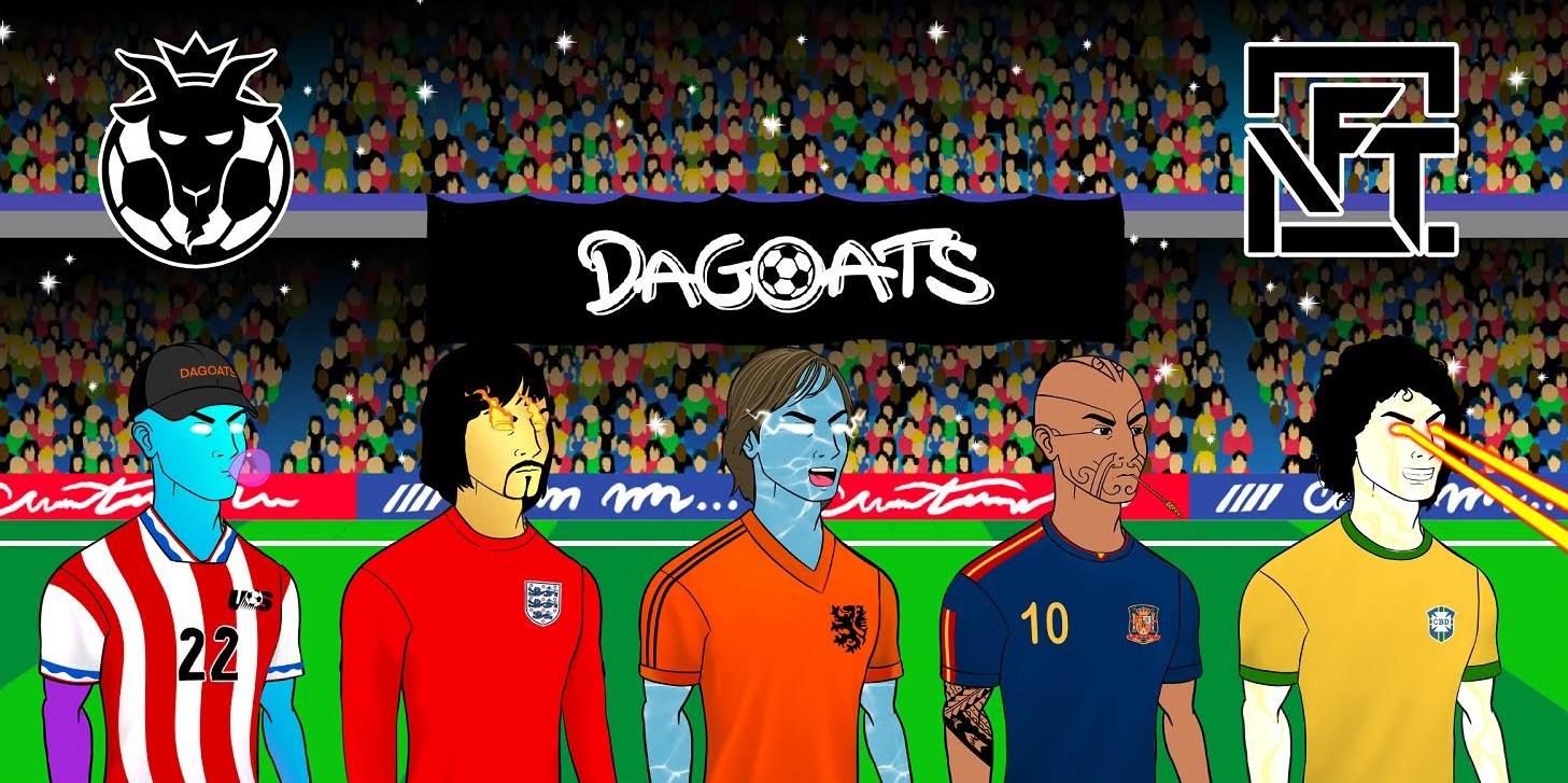 DaGOATs, para crear avatares en juegos de fútbol y coleccionar el nft