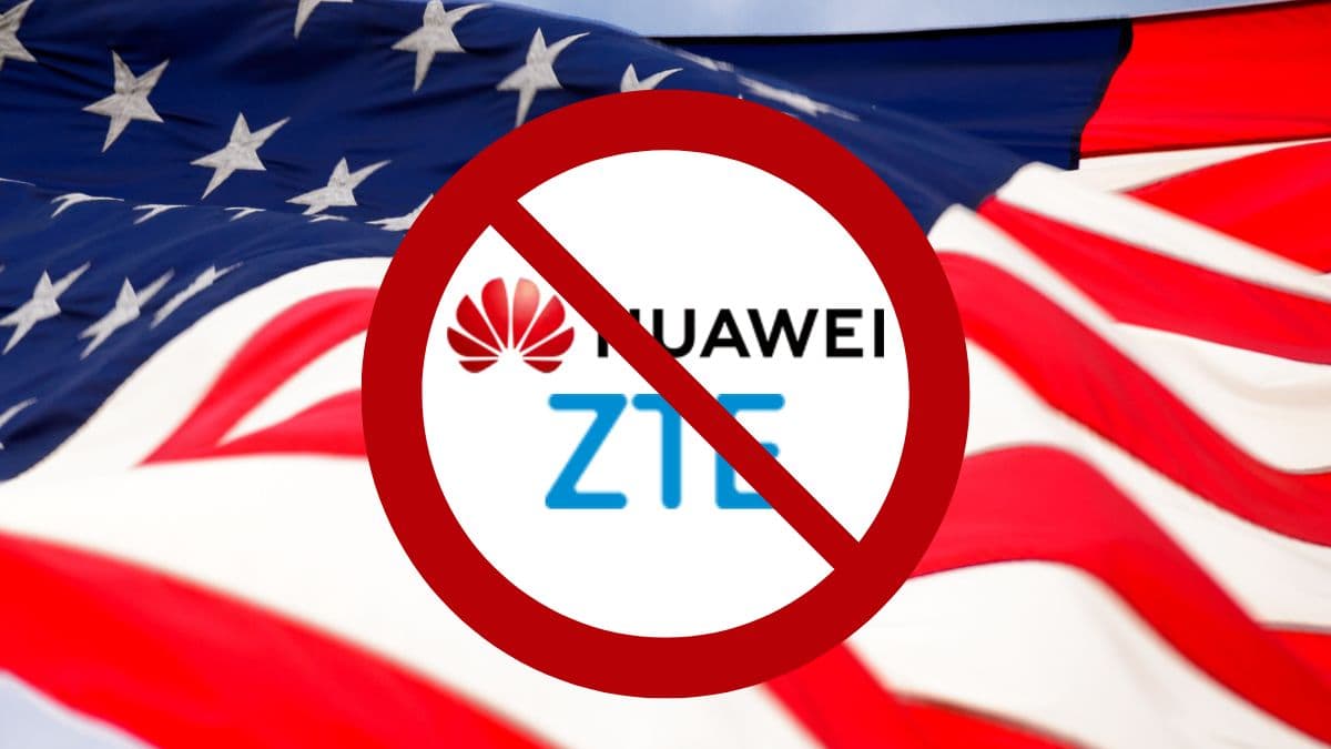 Estados Unidos estableció nuevas restricciones para la venta de equipos Huawei y ZTE