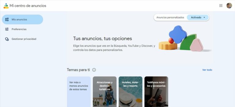Por qué personalizar la publicidad del Centro de anuncios de Google y ...