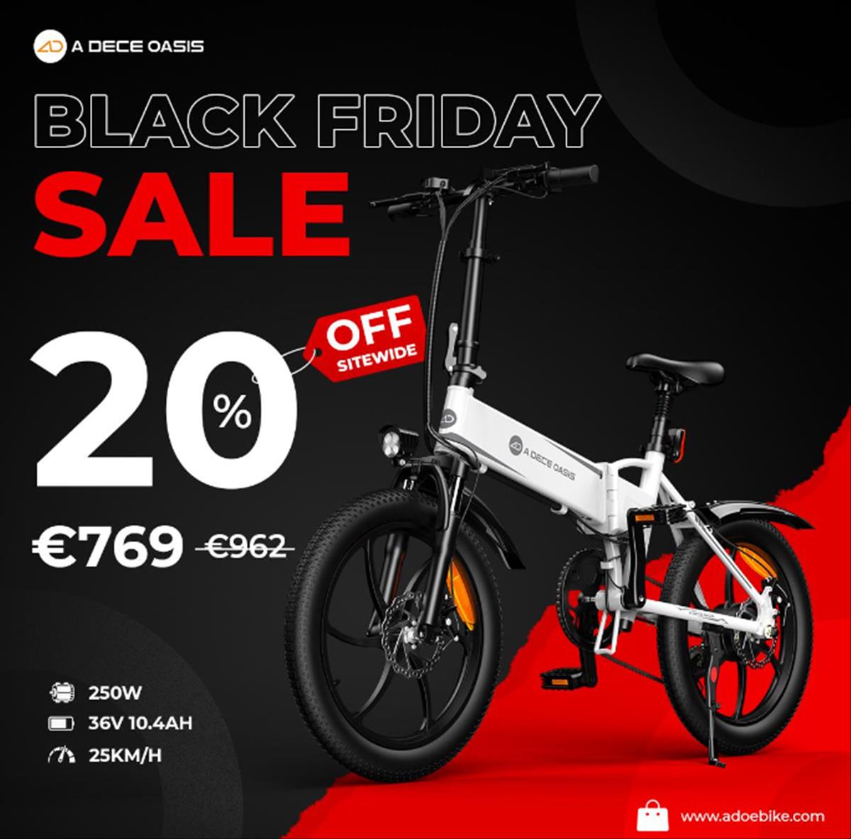 Pegajoso mucho Predicar Estas son las ofertas de ADO Bikes para Black Friday, bicicletas eléctricas  a buen precio