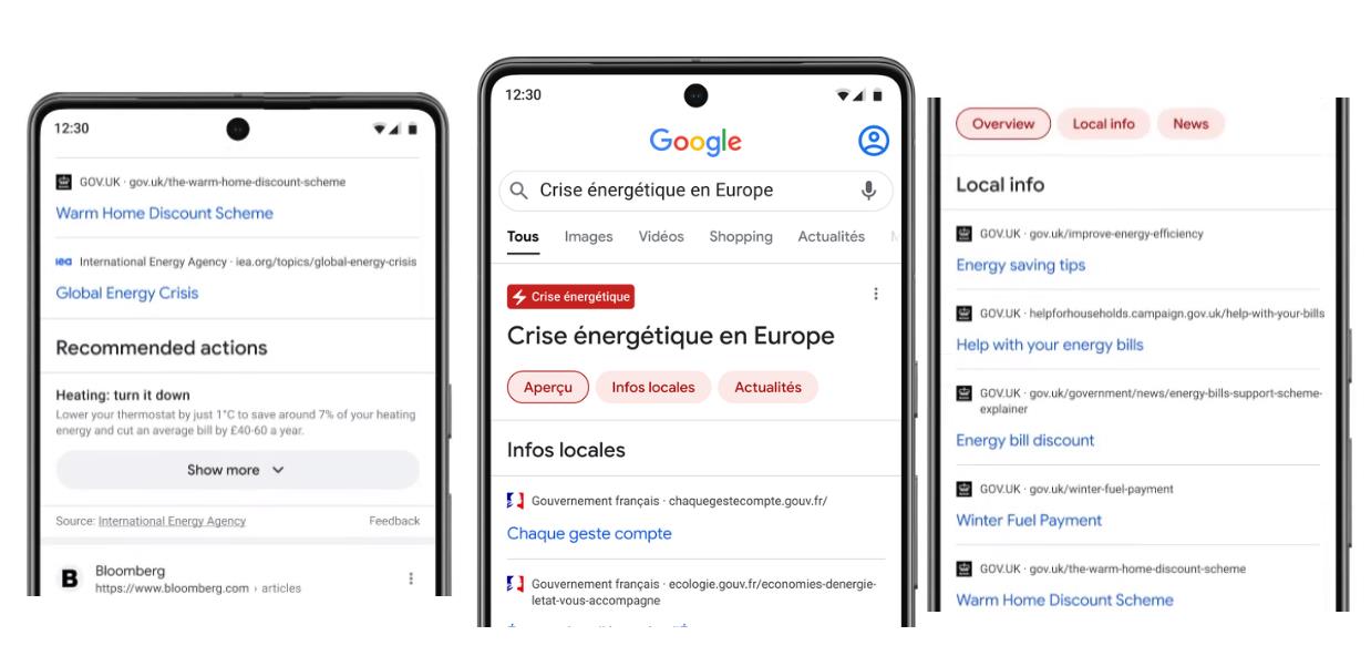 Google ofrece ayuda a la crisis energética de Europa