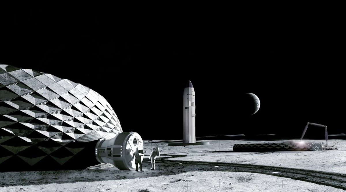 NASA otorga 57 millones de dólares a empresa para desarrollar tecnología de construcción lunar