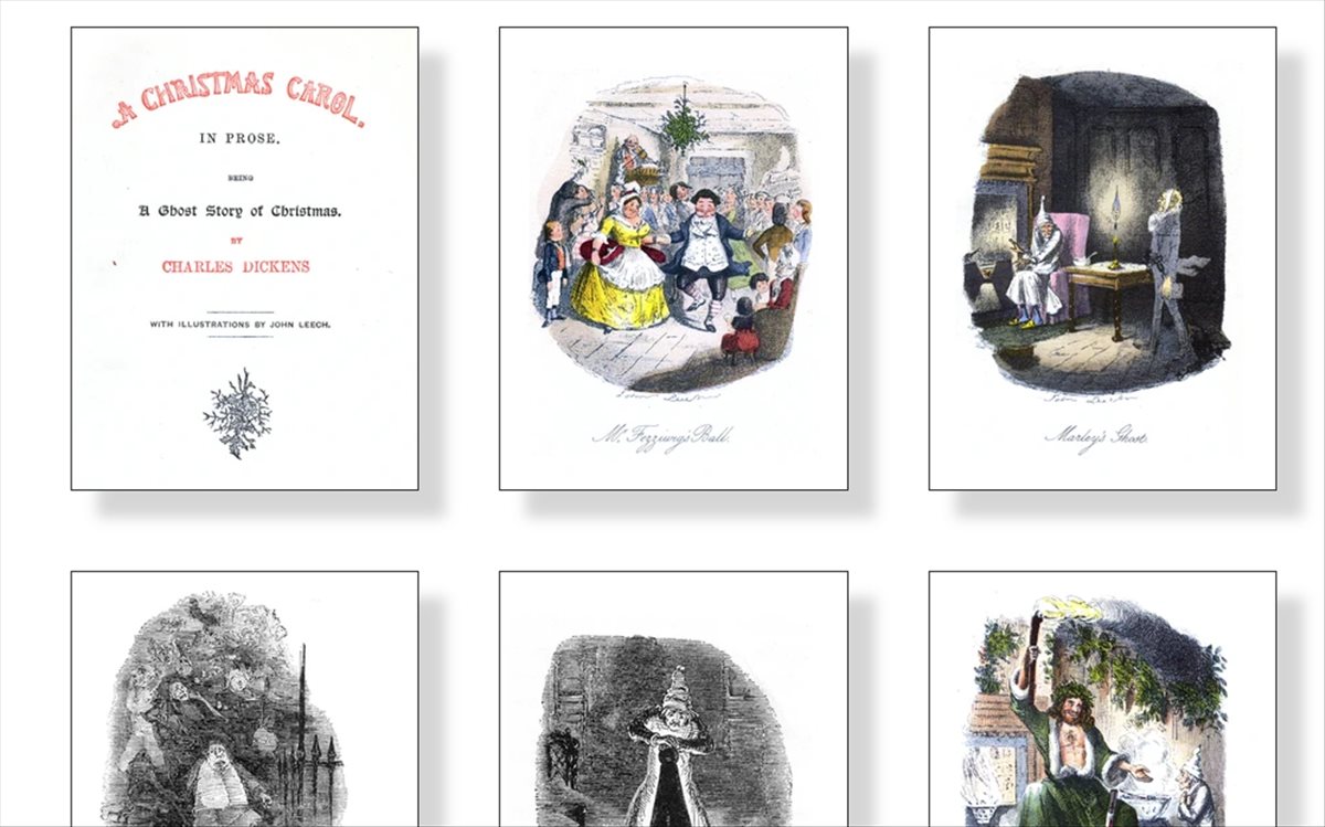 Ilustraciones de todos los libros de Charles Dickens en charlesdickensillustration.org