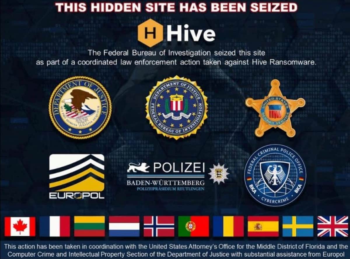 El FBI anunció que fue desarticulada la banda de ransomware Hive