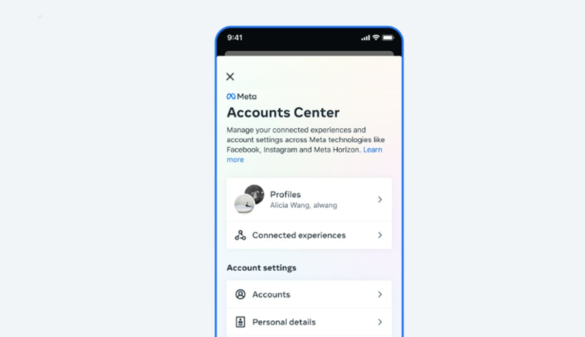 Meta tiene un nuevo sistema para la configuración de Instagram y Facebook