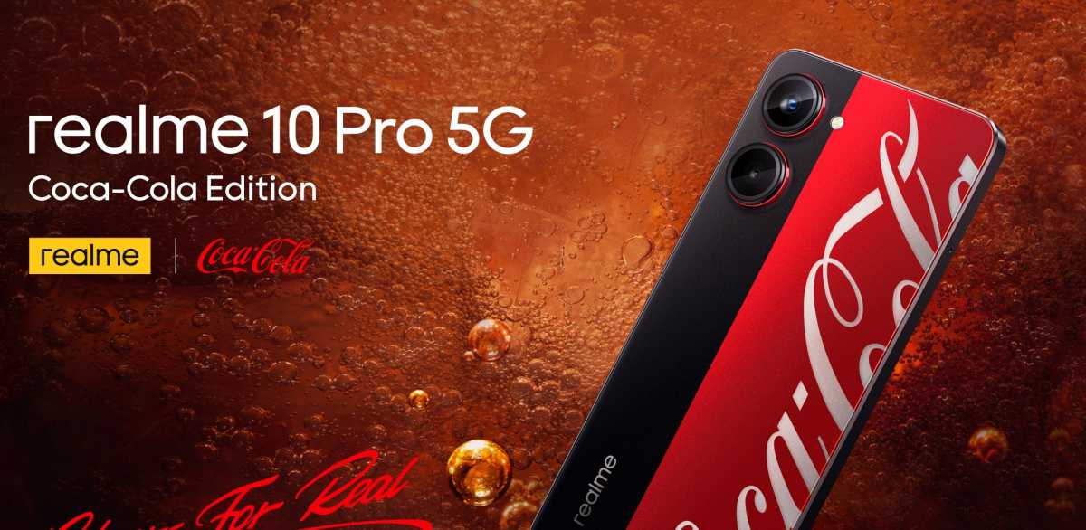 realme 10 Pro 5G CocaCola edition