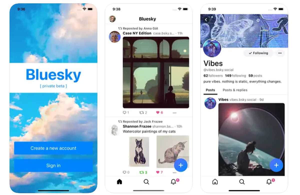 Bluesky, el nuevo «Twitter» de Jack Dorsey, está llegando en versión beta por invitación en iOS