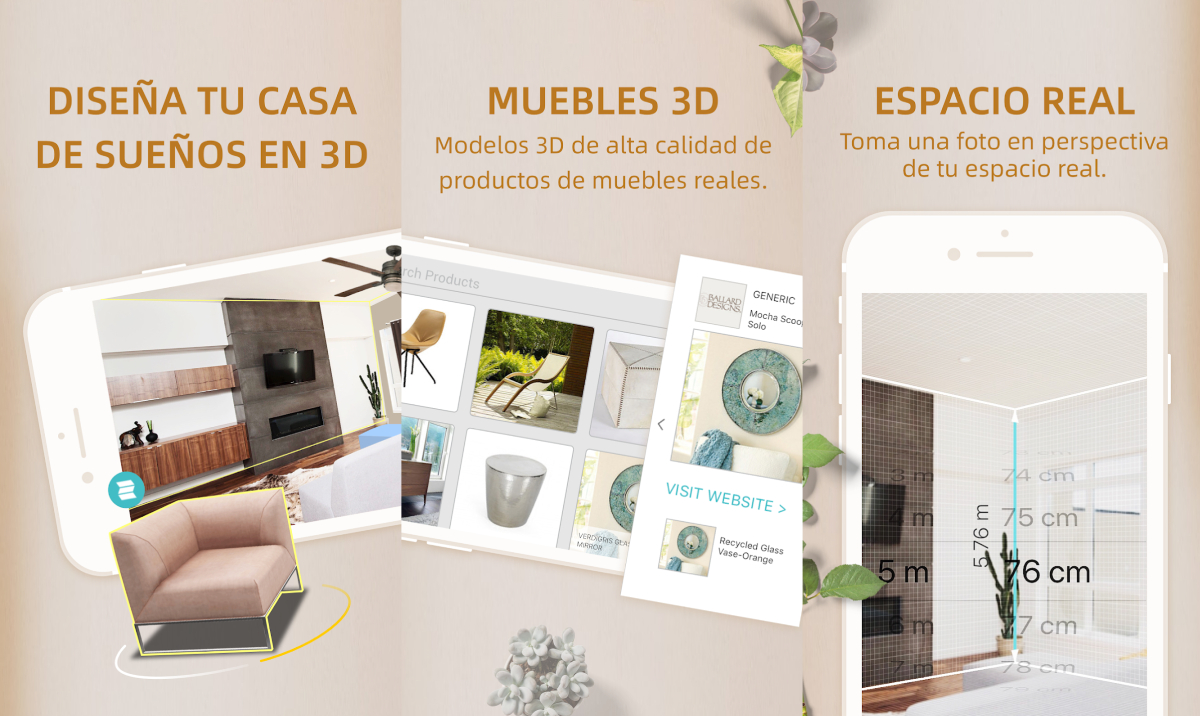 5 aplicaciones gratuitas de diseño de interiores y decoración