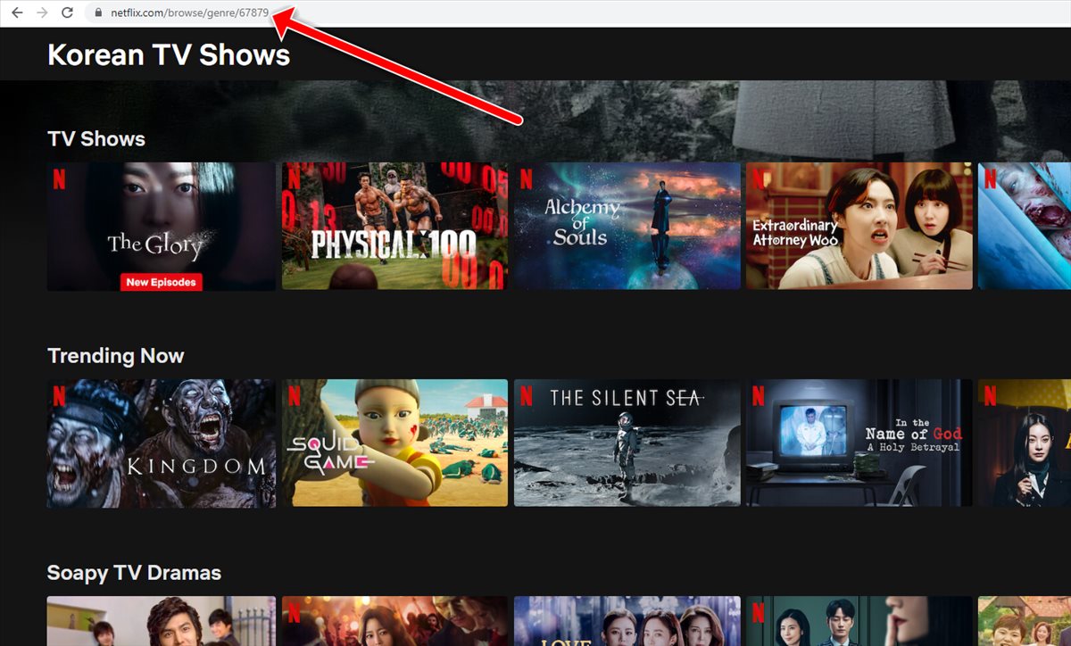 Los códigos de Netflix para ver películas y series coreanas