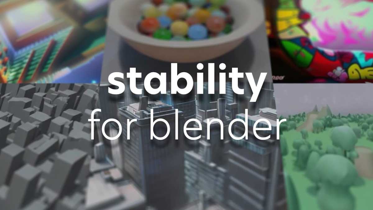 Así es el complemento oficial de Stable Diffusion para Blender