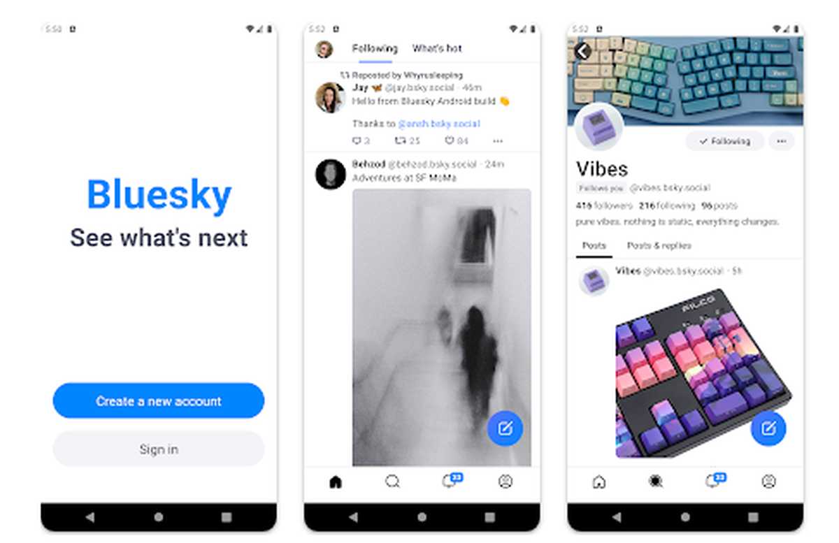 Bluesky ya tiene su propia aplicación oficial para Android disponible