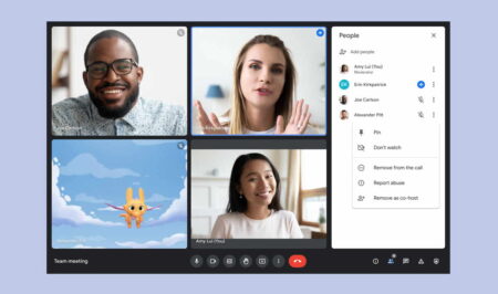Más opciones para personalizar las videollamadas en Google Meet