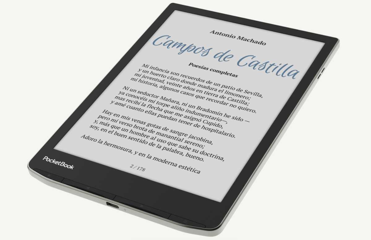 PocketBook InkPad Color 2, el nuevo e-reader con pantalla a color y altavoz integrado de PocketBook
