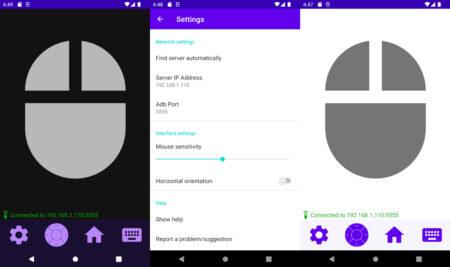 para usar tu móvil como ratón de Android TV o Google TV