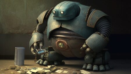robot dinero