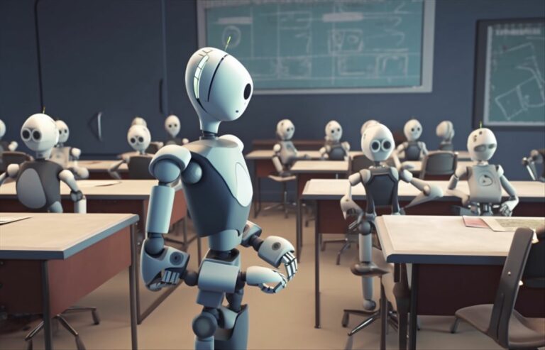 robot profesor