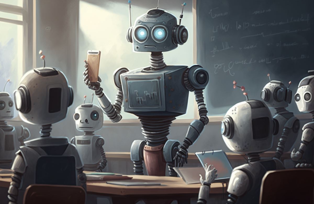 robot profesor
