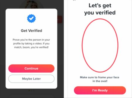 tinder verificar video